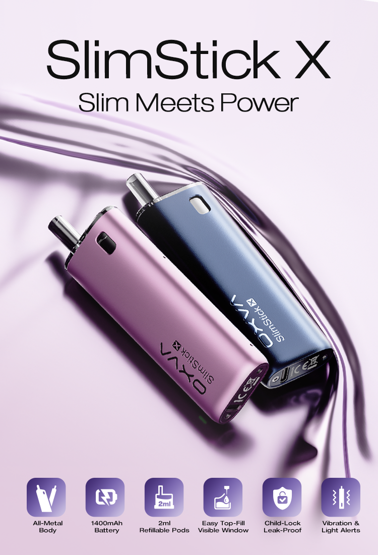 cannabis vape einweg OXVA NEXLIM POD KIT - NEW COLORS