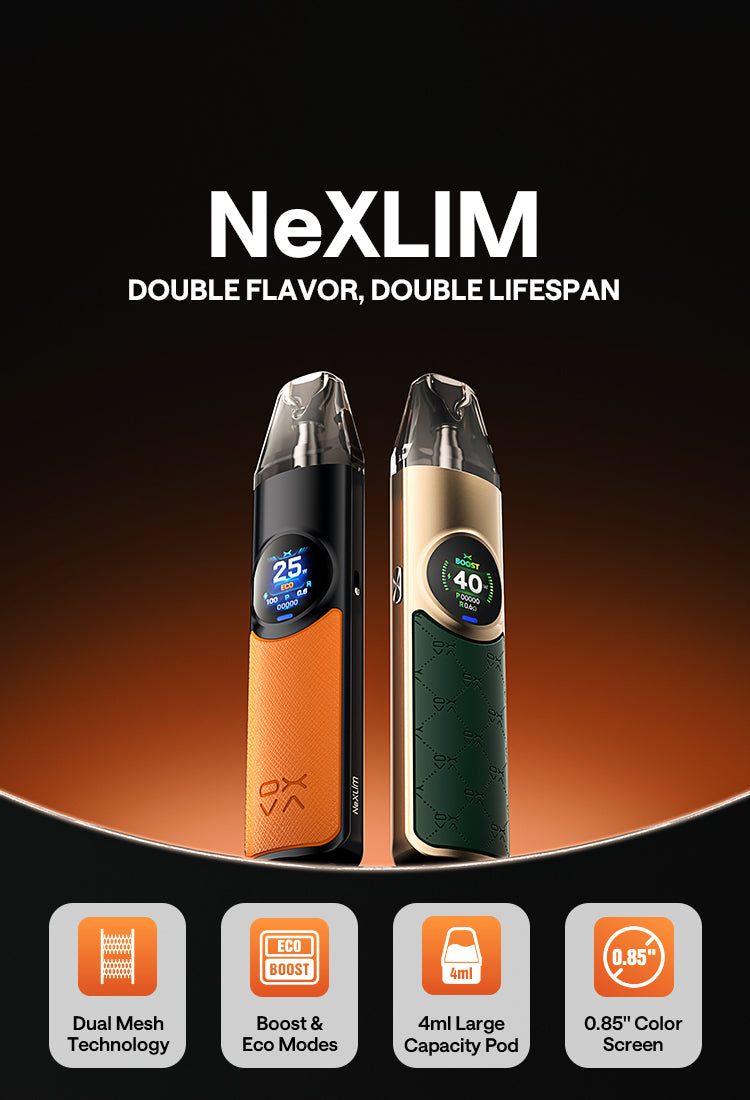 NeXLIM KIT-DOUBLE FLAVOR, DOUBLE LIFESPAN
