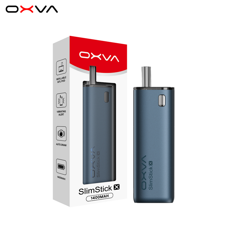 OXVA SlimStick X Pod Kit 1400mAh 2ml Rechargeable Device OXVA STORE OXVA SlimStick X Pod Kit 1400mAh 2ml Rechargeable Device OXVA STORE