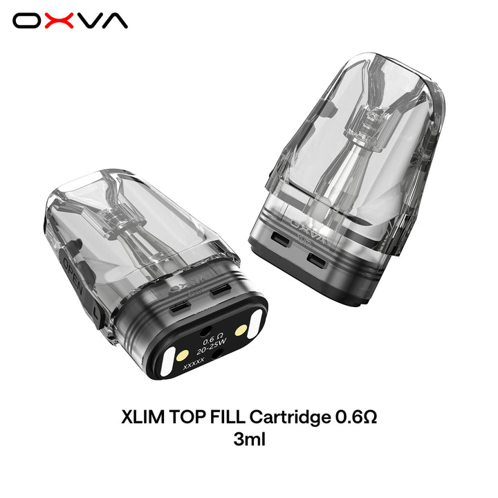 XLIM TOP FILL CARTRIDGE 3 ML OXVA STORE XLIM TOP FILL CARTRIDGE 3 ML OXVA STORE