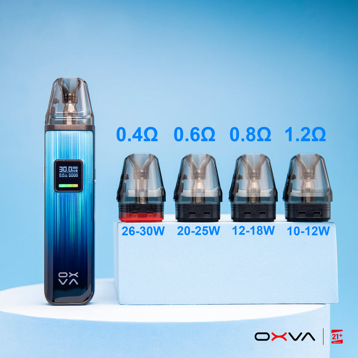 OXVA Xlim Pro POD vape Easy-to-use, featuring interchangeable pods for a customizable vaping experience, catering to all smokers' preferences.