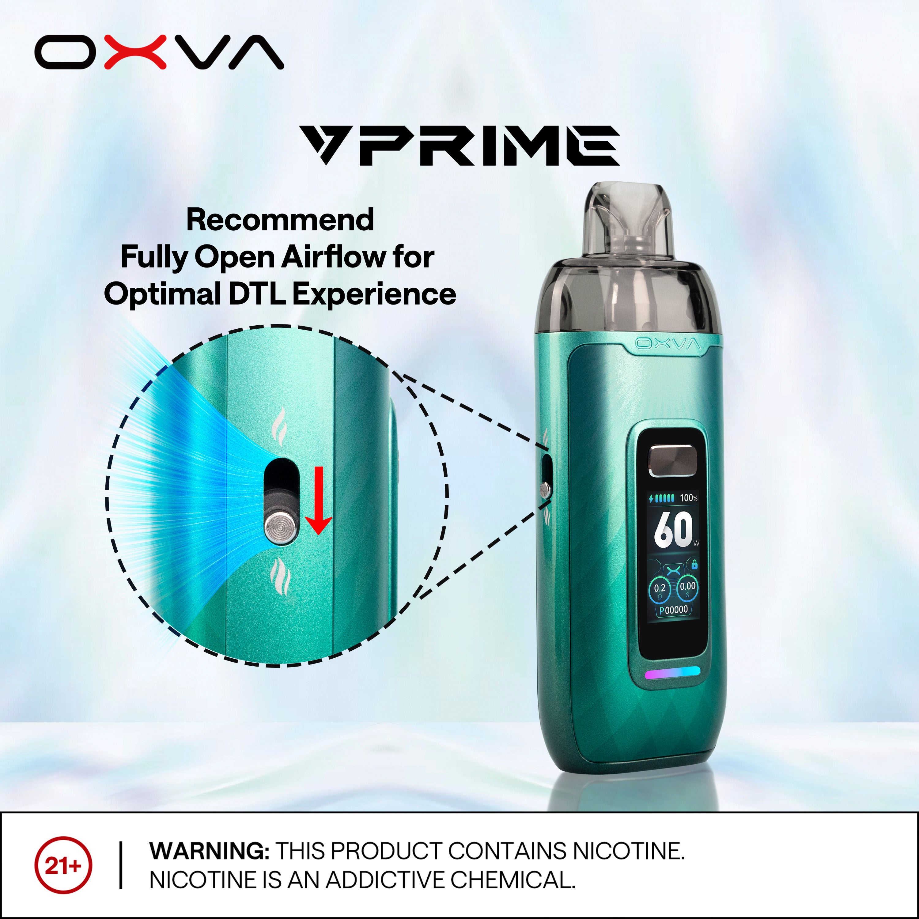 OXVA VPRIME Pod Kit 60W 2600mah – OXVA STORE Oxva vprime replacement pods which is best